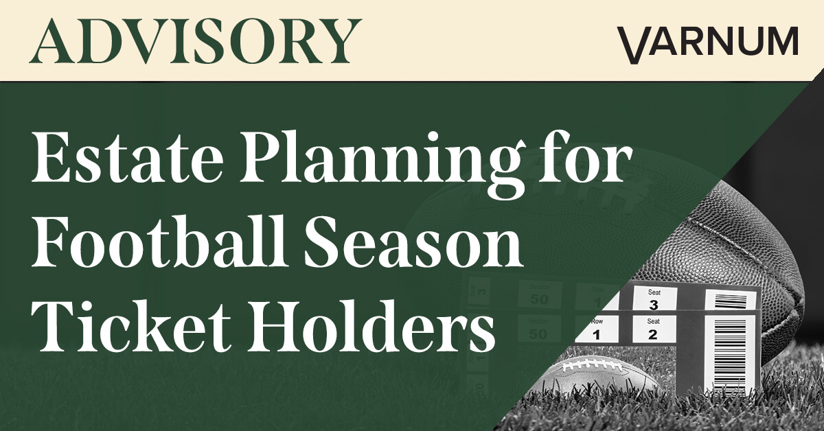 Can You Inherit Season Tickets? — Connecticut Estate Planning Attorneys Blog